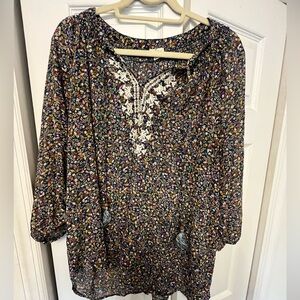 Mason and Belle Floral Blouse